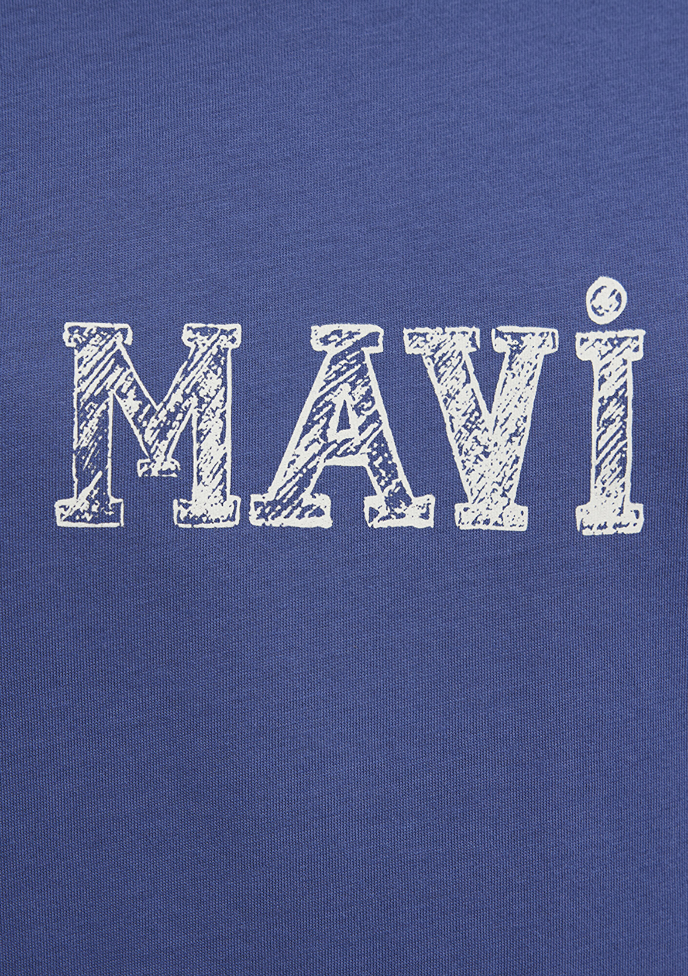 Mavi Mavi Baskılı Mavi Tişört Regular Fit / Normal Kesim 1612232-70757