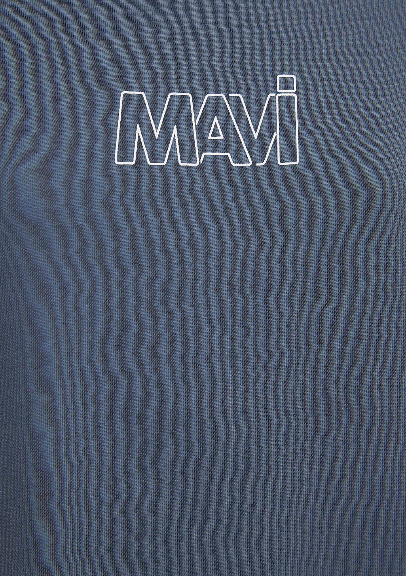 Mavi Mavi Logo Baskılı Lacivert Tişört Oversize / Geniş Kesim 1611592-80776