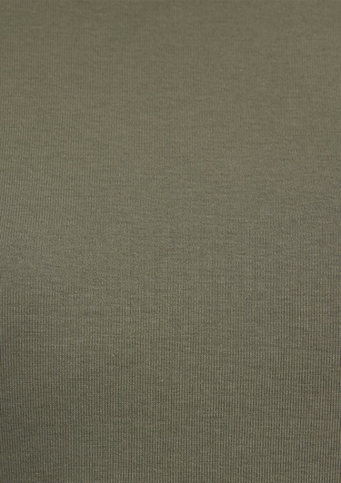  Mavi Yeşil Basic Tişört Semi Slim Fit / Yarı Dar Kesim 1612916-86961