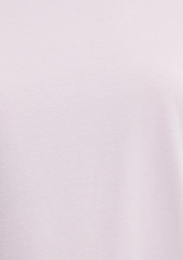  Mavi Bisiklet Yaka Pembe Basic Tişört Regular Fit / Normal Kesim 1600955-89200