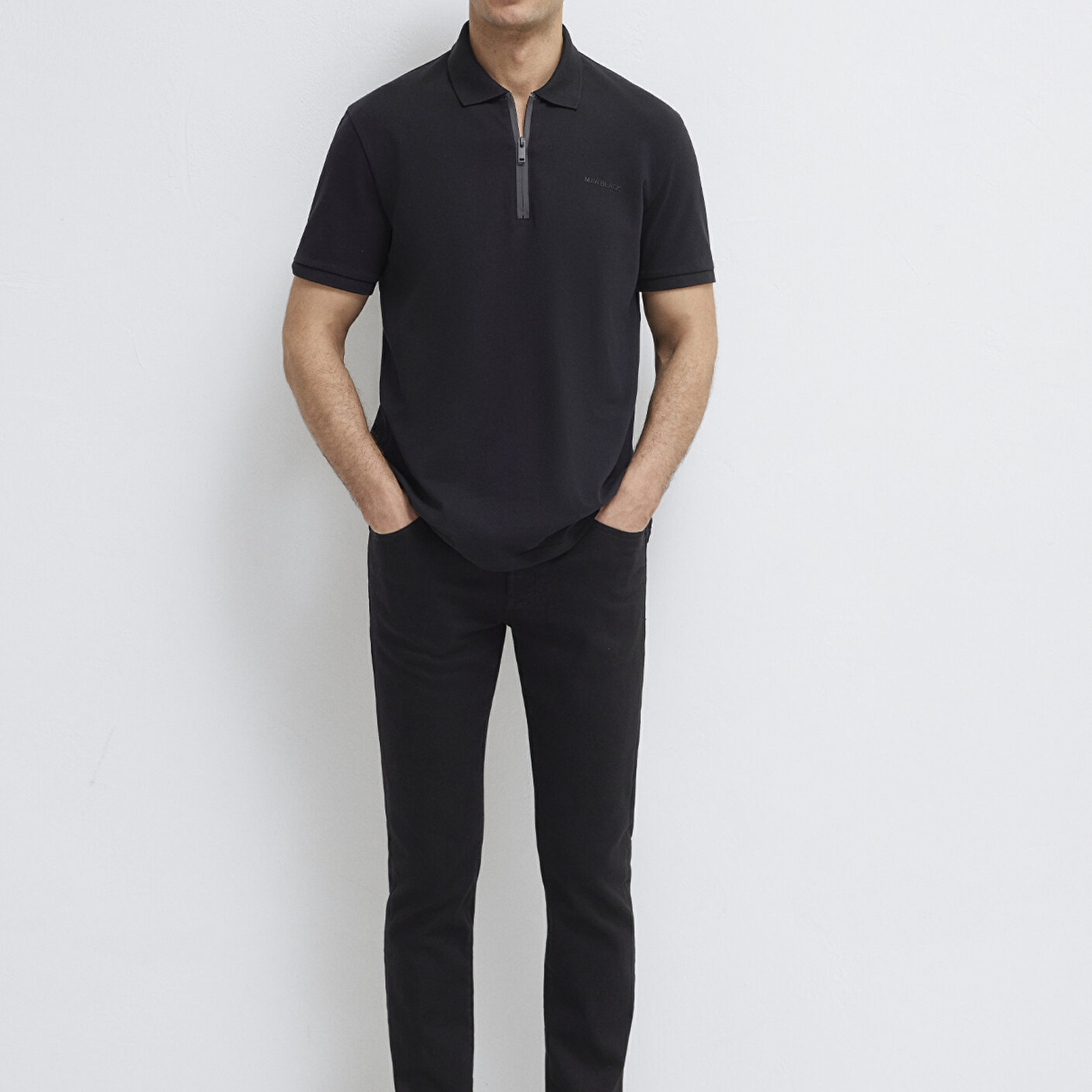 Mavi Siyah Polo Tişört Regular Fit / Normal Kesim 0613137-900