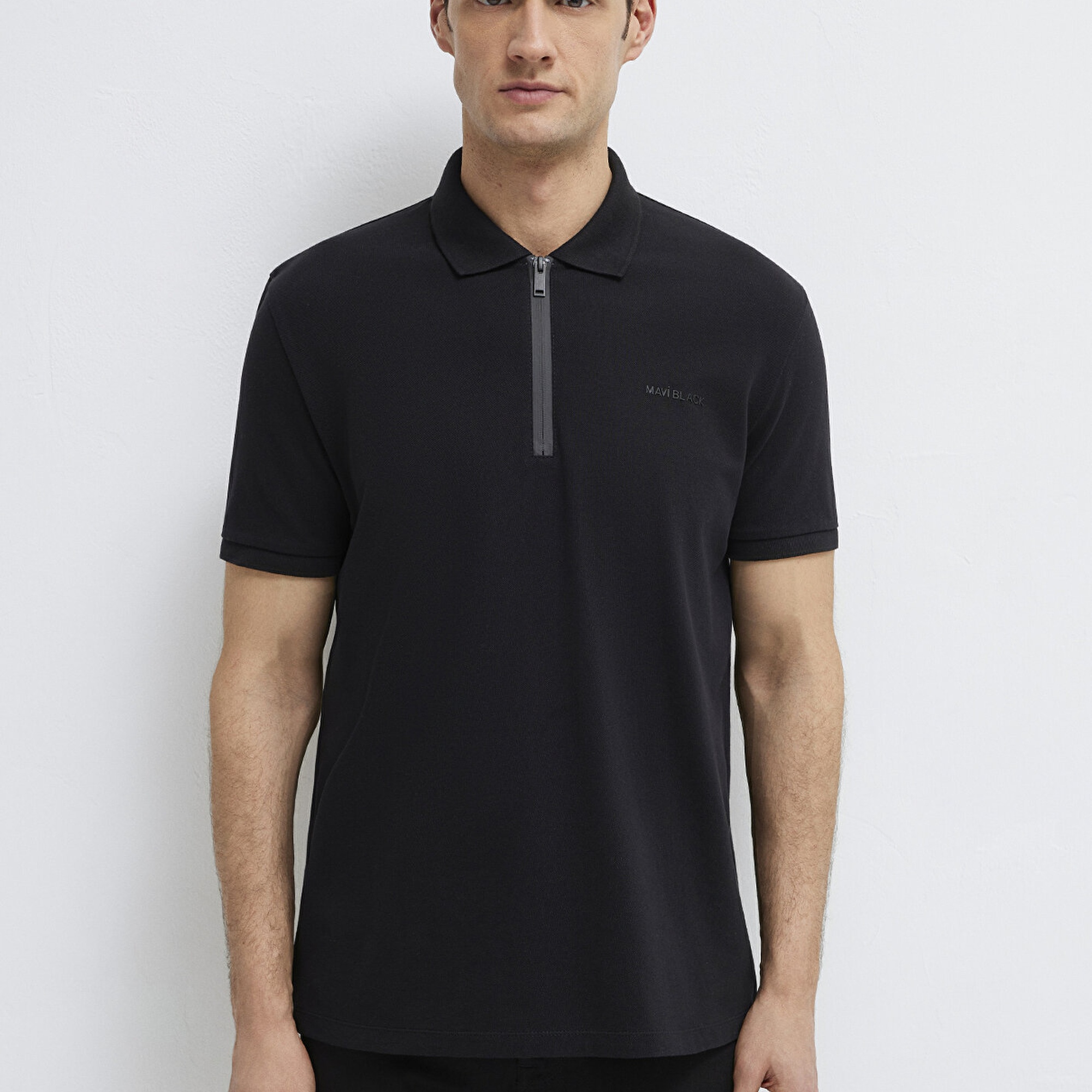 Mavi Siyah Polo Tişört Regular Fit / Normal Kesim 0613137-900