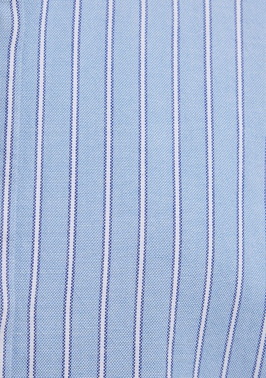  Mavi Çizgili Gömlek Oversize / Geniş Kesim 1211393-89326