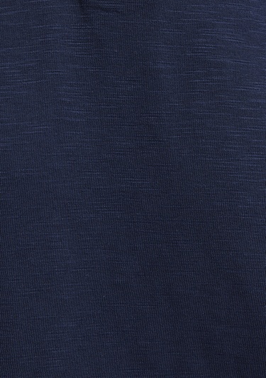  Mavi Lacivert Polo Tişört Loose Fit / Bol Rahat Kesim 0613152-70490