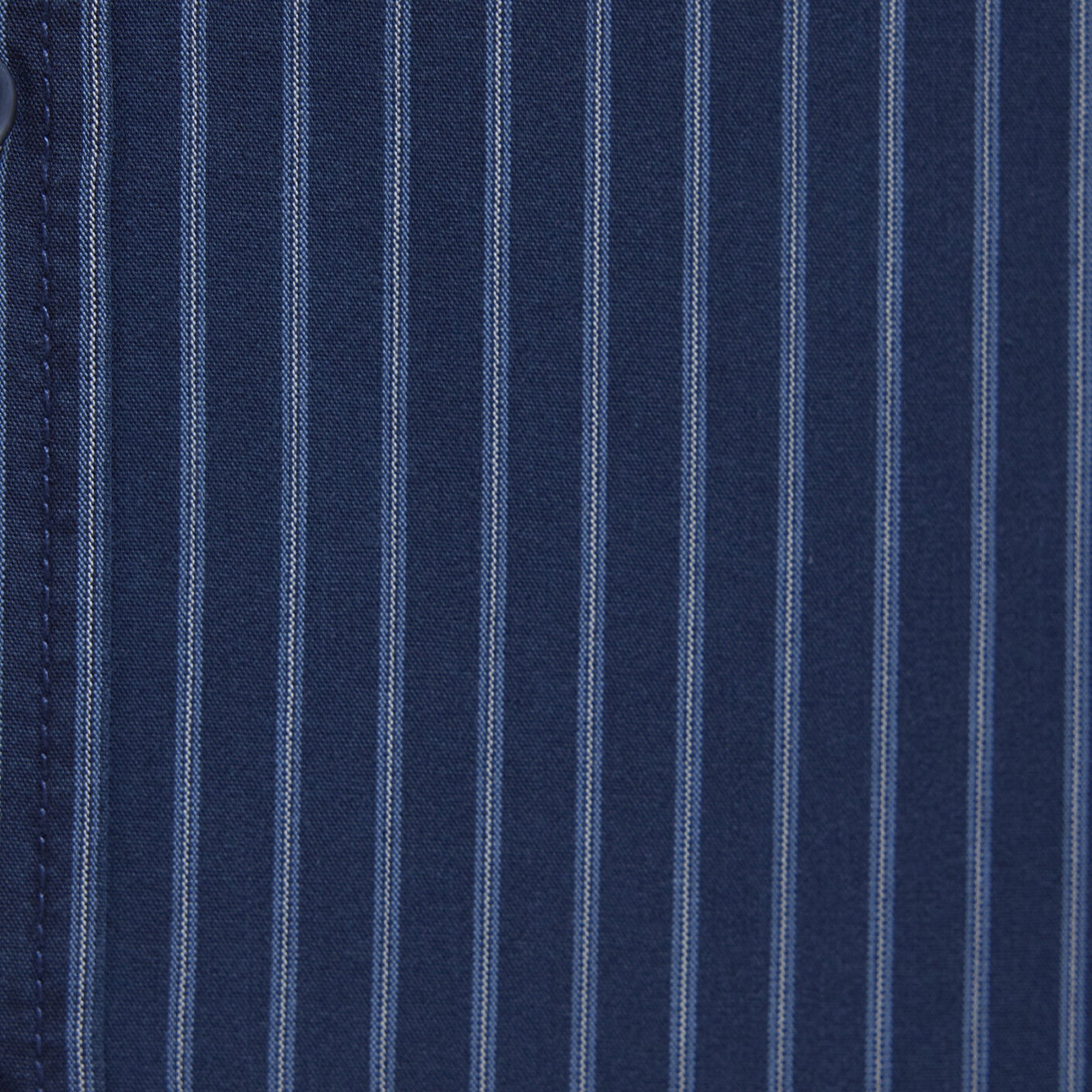 Mavi Çizgili Gömlek Regular Fit / Normal Kesim 0211851-91406