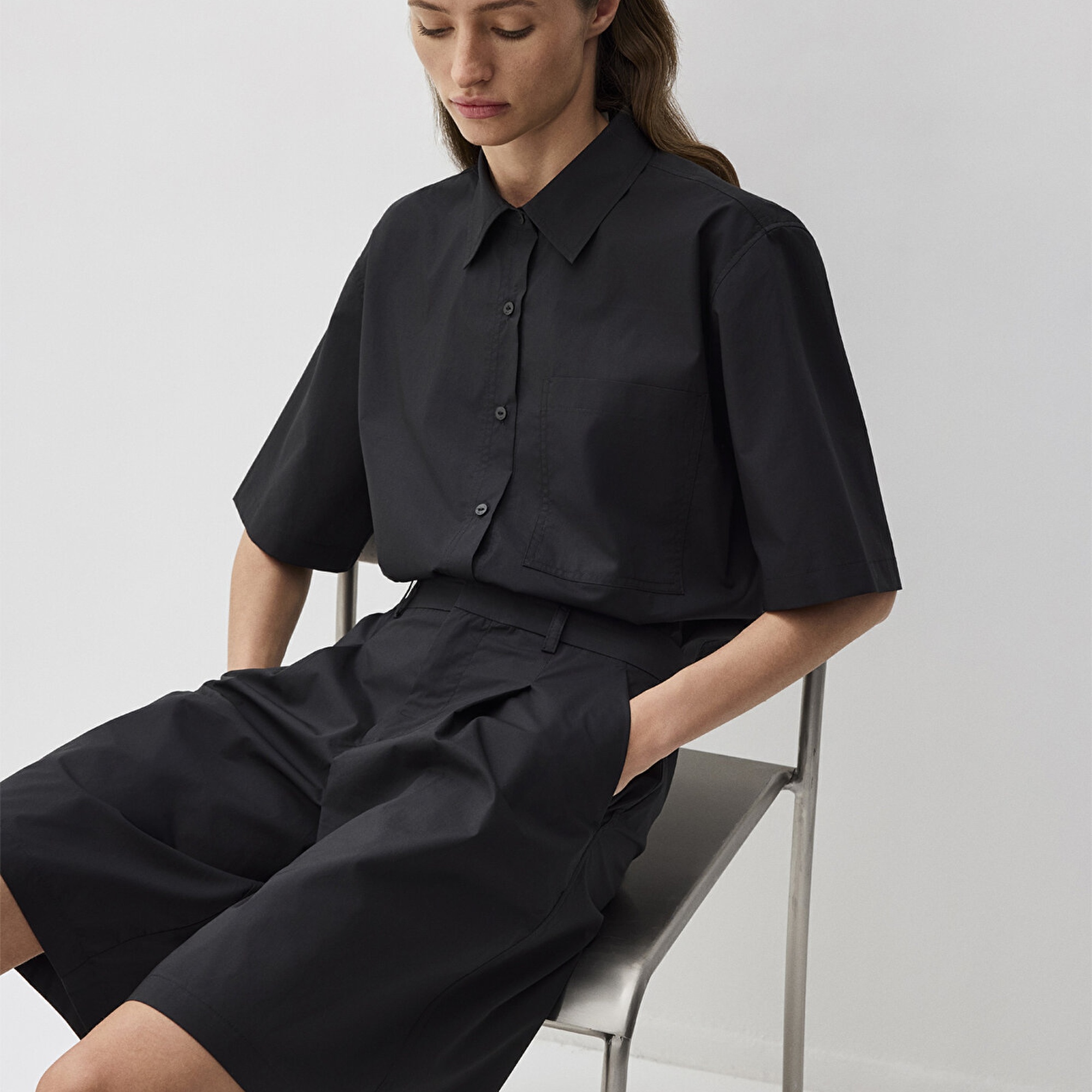 Mavi Siyah Bermuda Şort 1410208-900