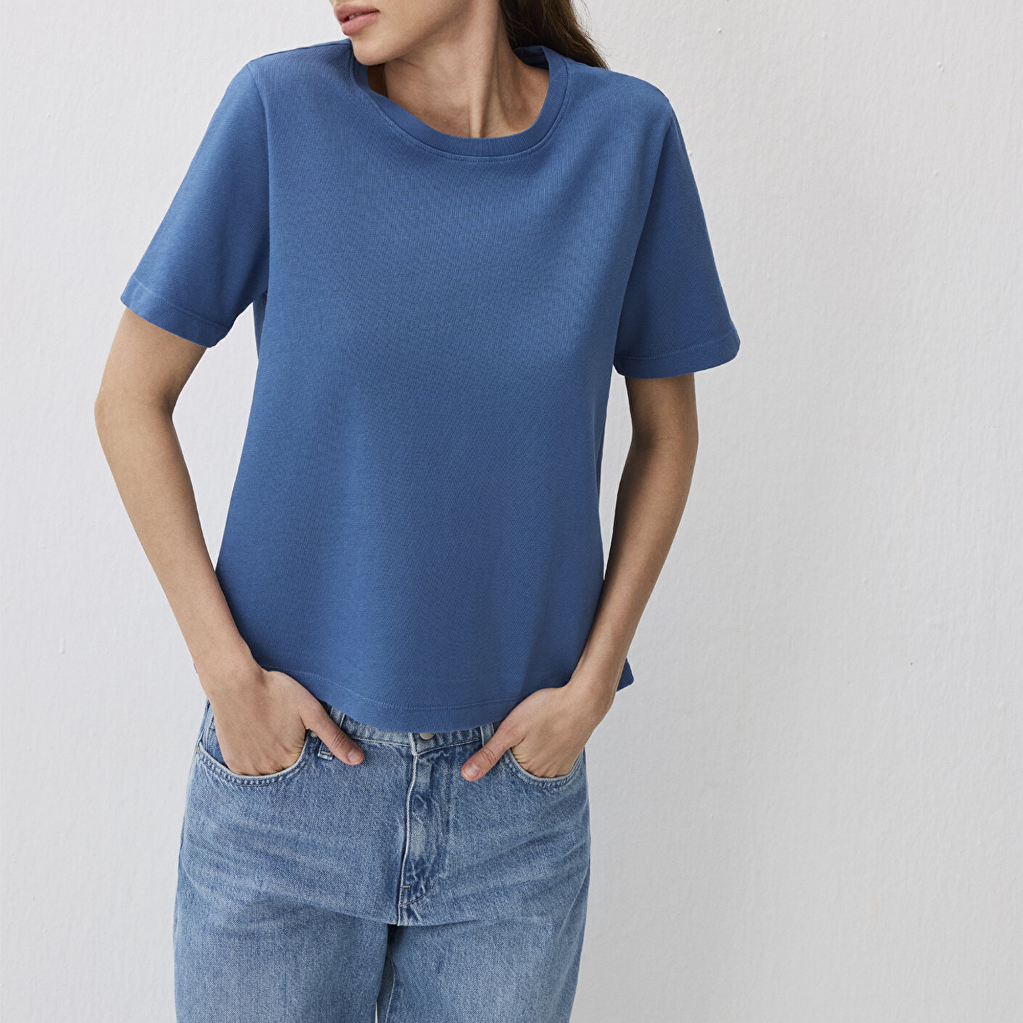 Mavi Mavi Basic Tişört Regular Fit / Normal Kesim 1613018-83767