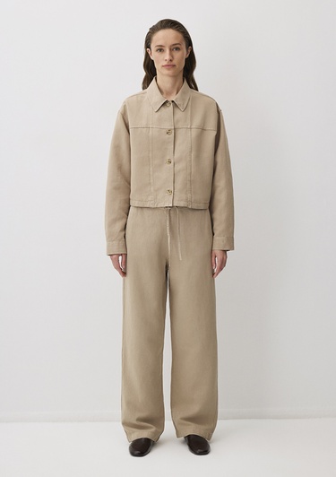  Mavi Kahverengi Tencel TM Lyocell Karışımlı Pantolon 1011012-70361