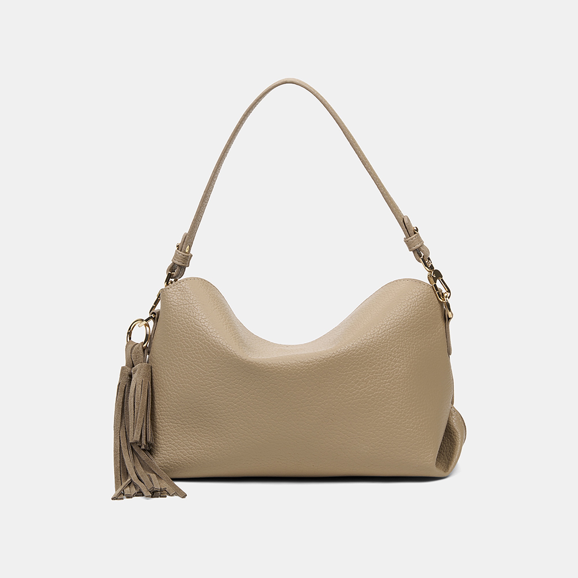 Kadın Bej Omuz Askılı El Çantası