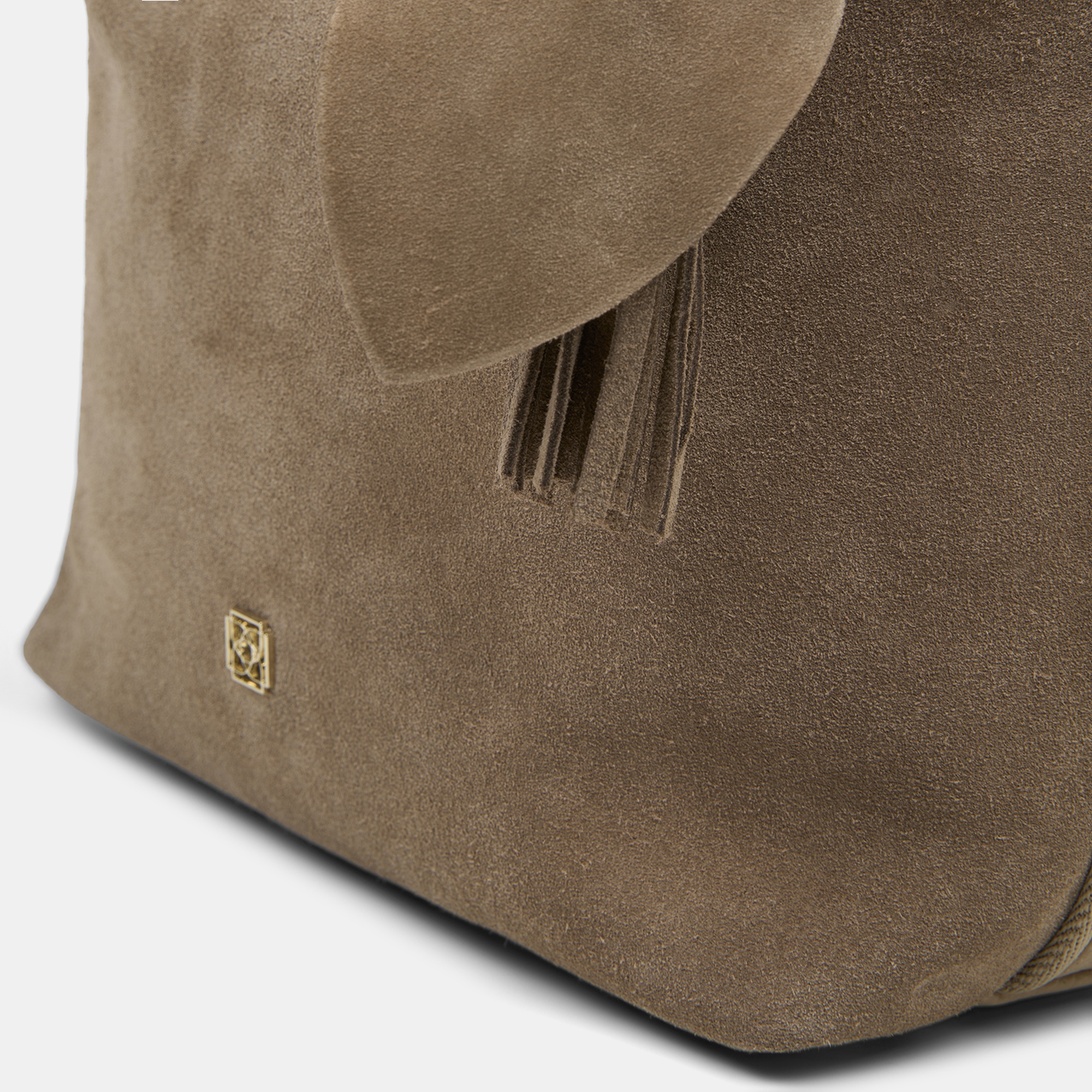 Kadın Bej Püskül Aksesuarlı Omuz Çantası