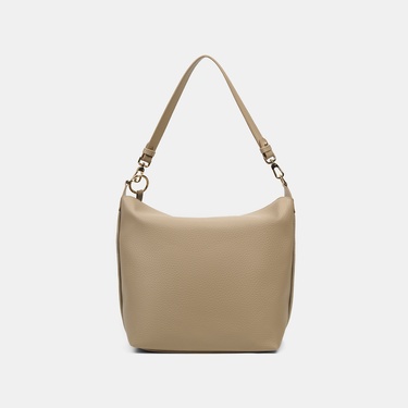  Kadın Bej Püskül Aksesuarlı Omuz Çantası
