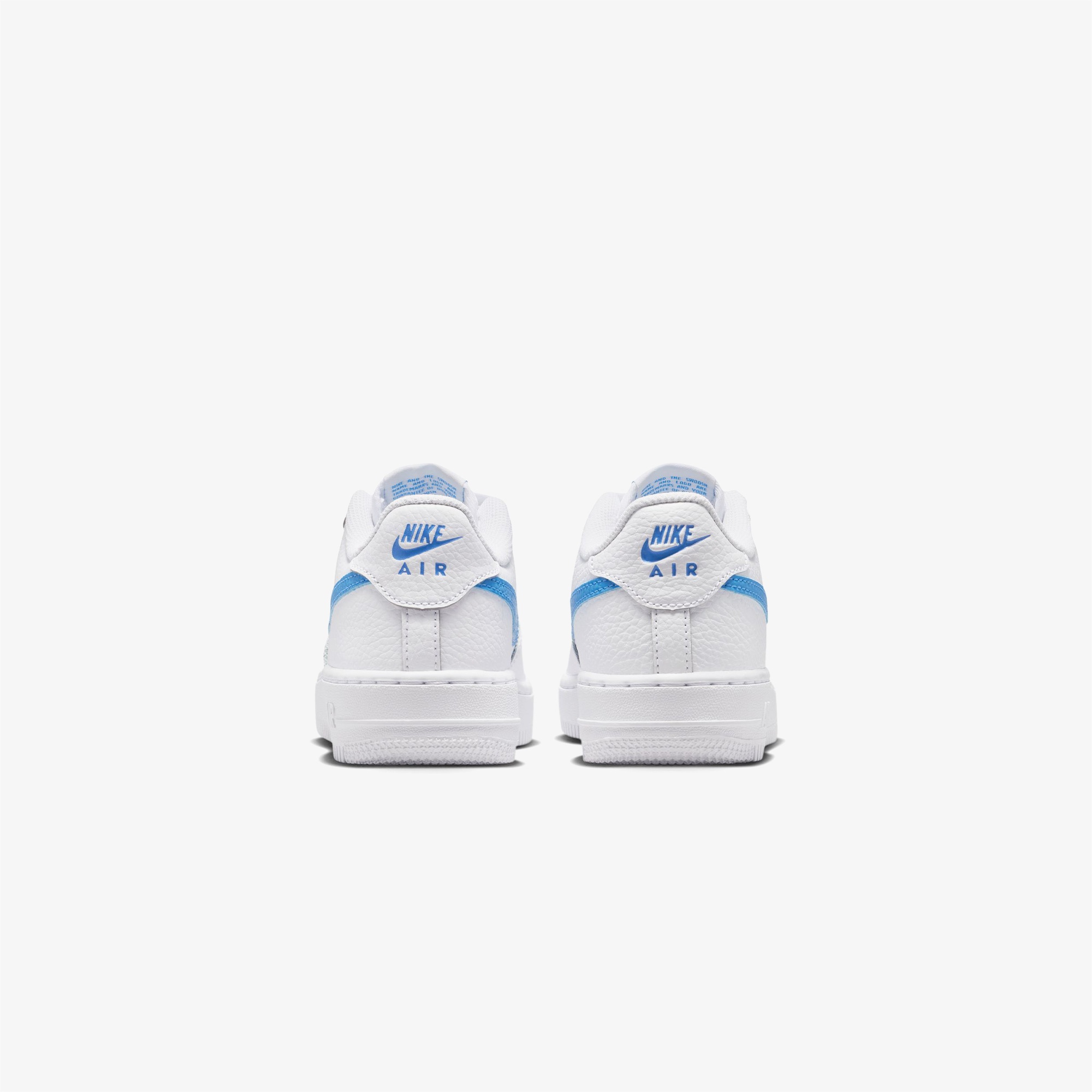 Nike Air Force 1 Beyaz/Mavi Spor Ayakkabı