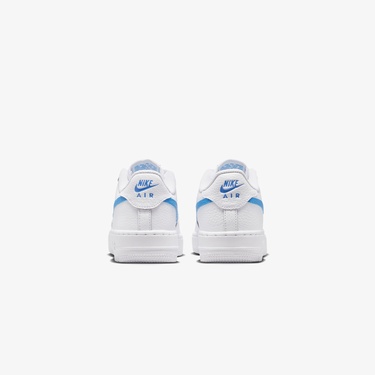  Nike Air Force 1 Beyaz/Mavi Spor Ayakkabı