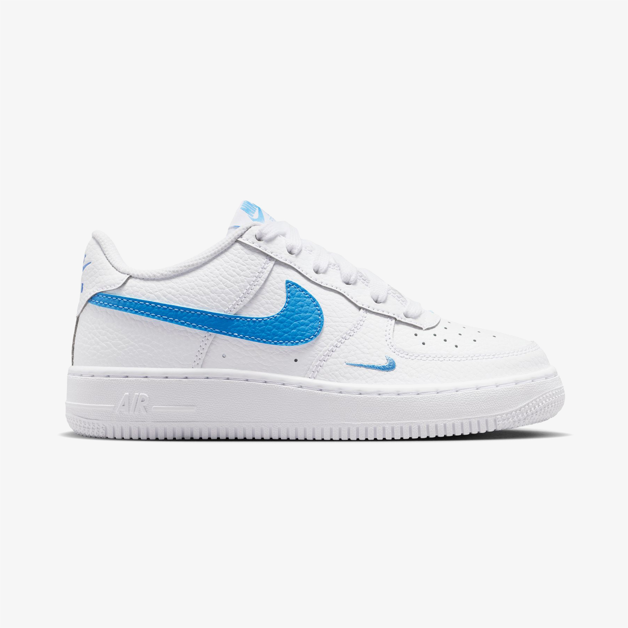  Nike Air Force 1 Beyaz/Mavi Spor Ayakkabı