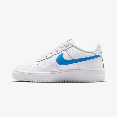  Nike Air Force 1 Beyaz/Mavi Spor Ayakkabı