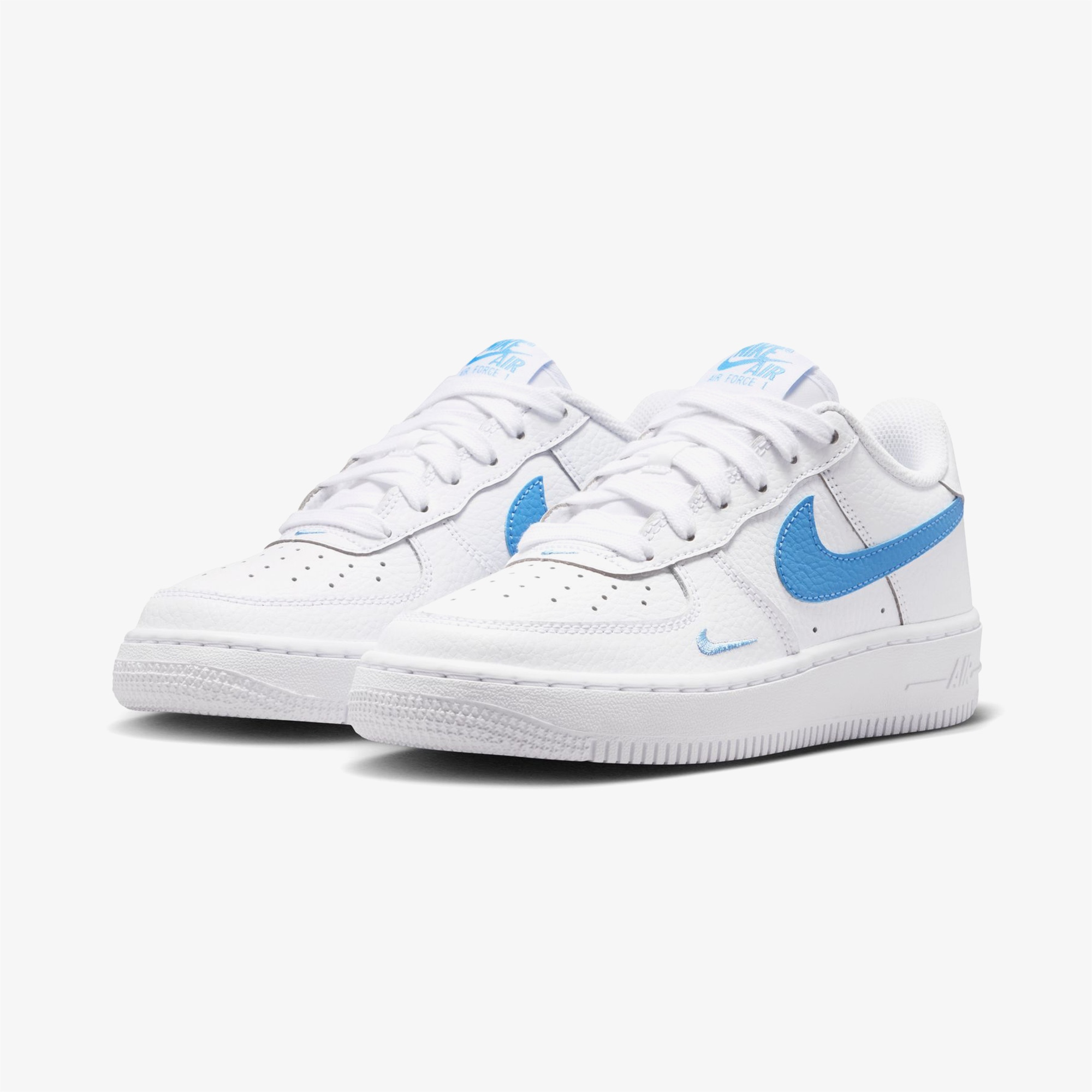 Nike Air Force 1 Beyaz/Mavi Spor Ayakkabı