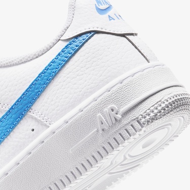  Nike Air Force 1 Beyaz/Mavi Spor Ayakkabı
