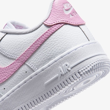  Nike Air Force 1 Beyaz/Pembe Spor Ayakkabı