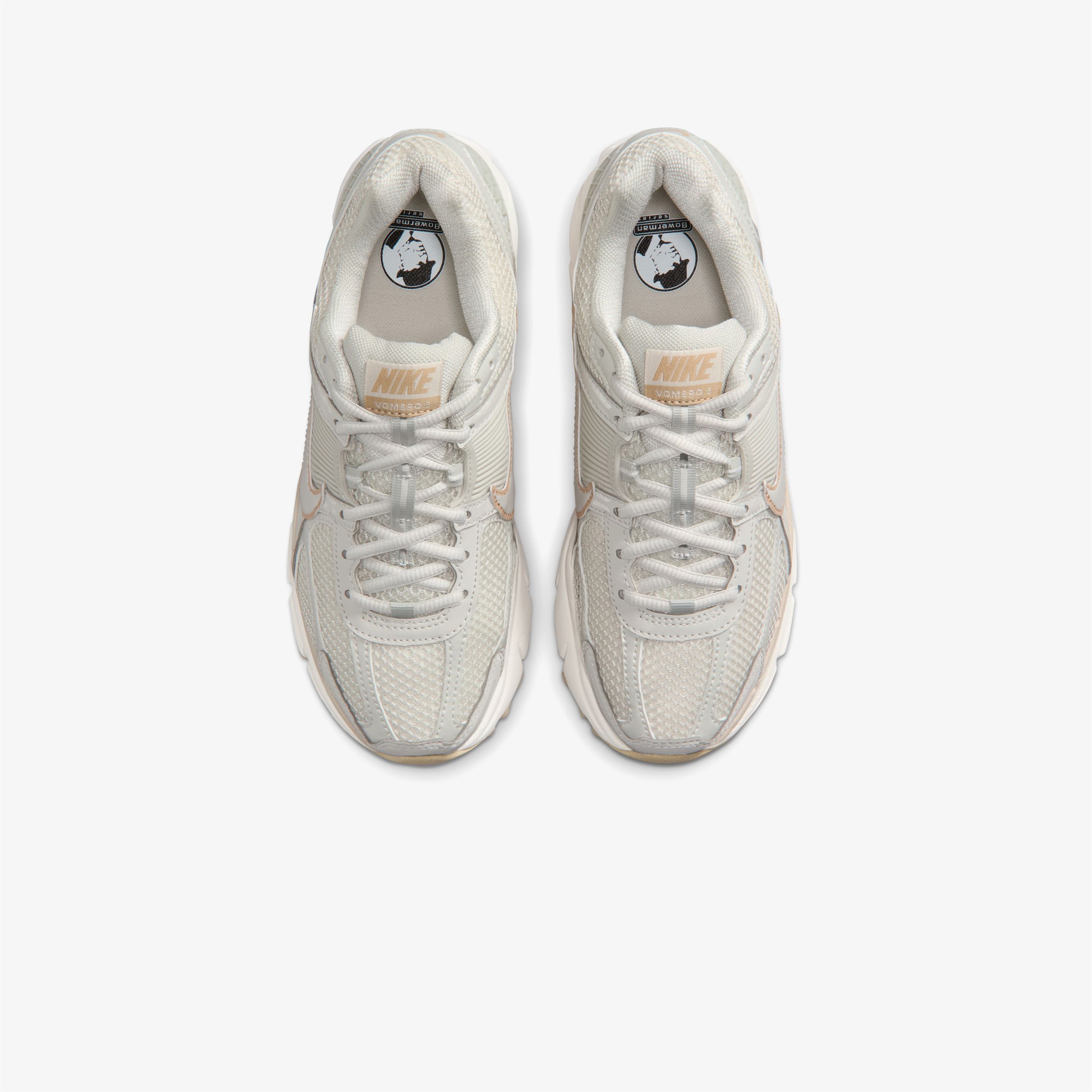 Nike Zoom Vomero 5 Kadın Krem Rengi Spor Ayakkabı