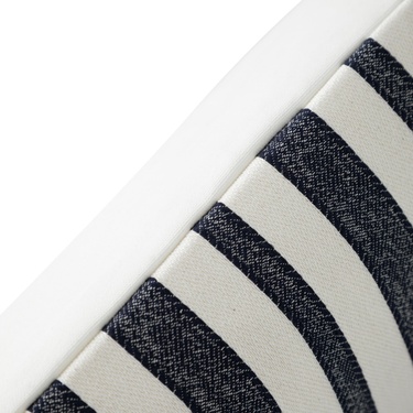  ELLIS ÇİZGİLİ KIRLENT LACİVERT 40X60