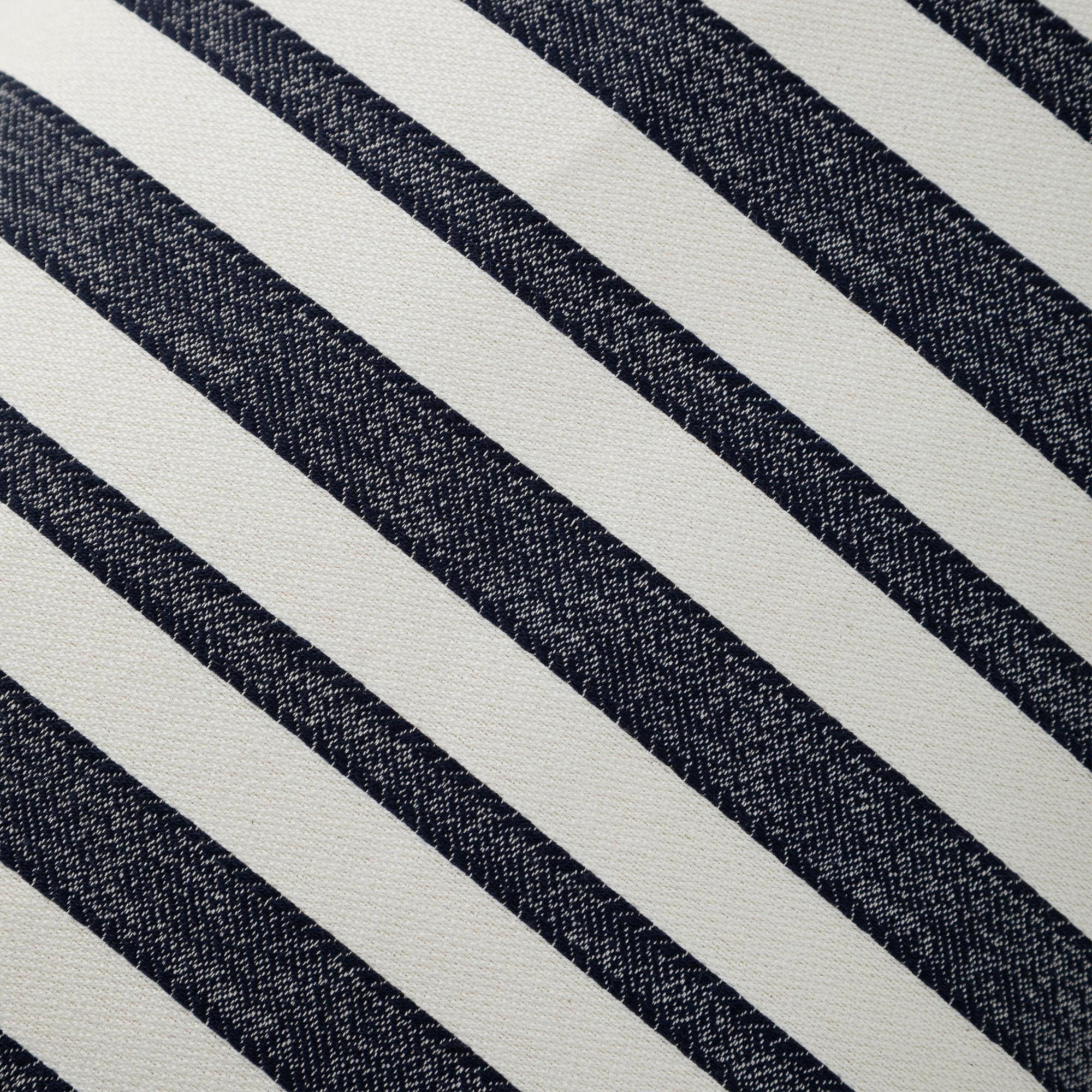 ELLIS ÇİZGİLİ KIRLENT LACİVERT 40X60