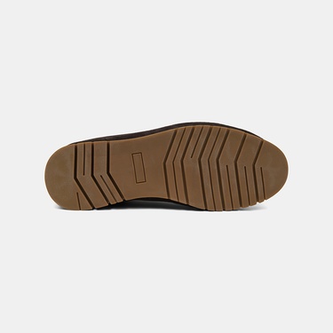  Erkek Kahve Lastik Bağcıklı Günlük Süet Spor Ayakkabı