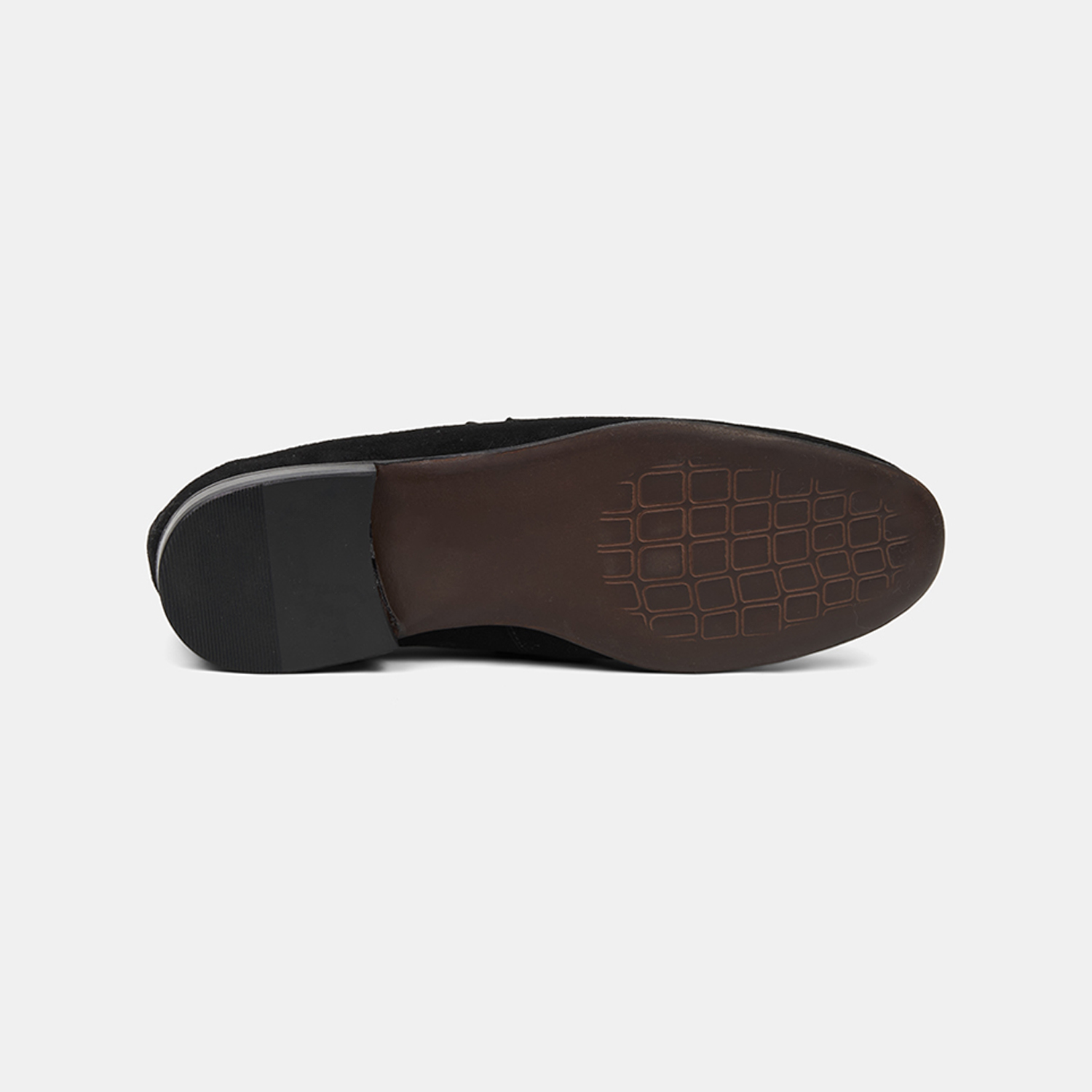 Erkek Siyah Klasik Süet Loafer