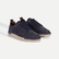 Erkek Lacivert Bağcıklı Nubuk Deri Spor Ayakkabı