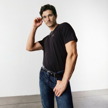  FashFed Unisex Siyah T-Shirt