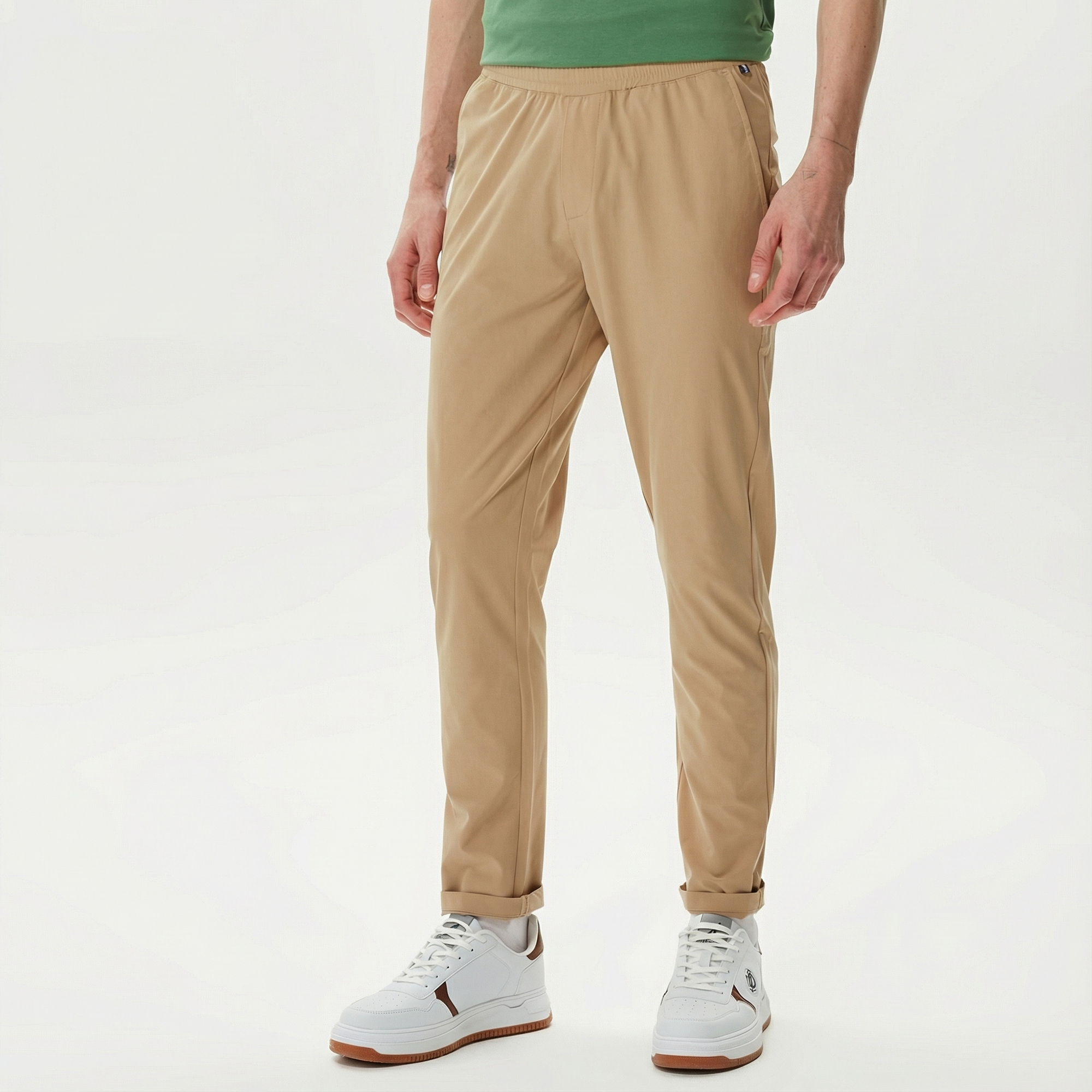  Nautica Erkek Bej Jogger Pantolon