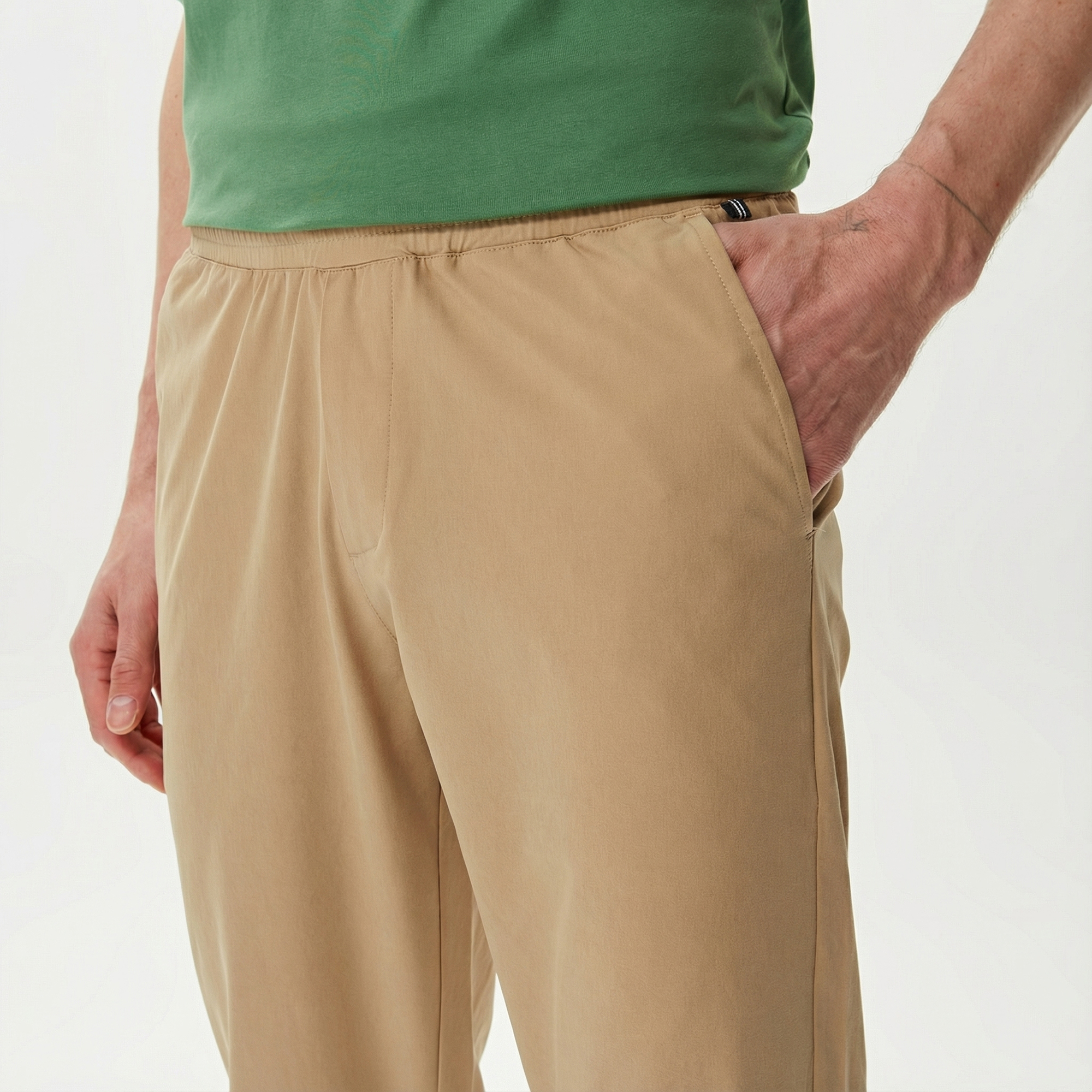  Nautica Erkek Bej Jogger Pantolon