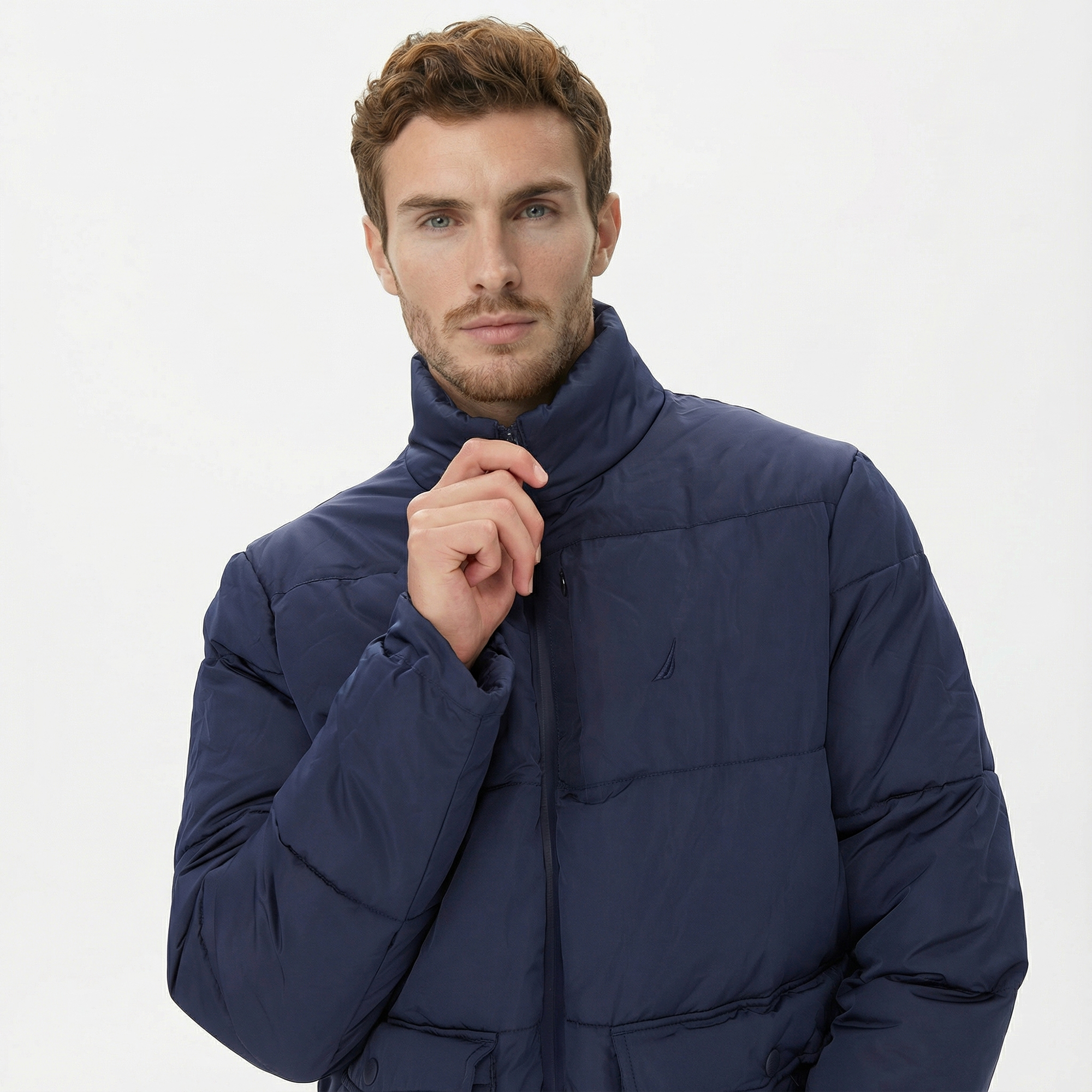  Nautica Erkek Lacivert Standart Fit Mont