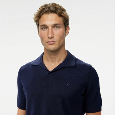  Nautica Erkek Lacivert Classic Fit Triko