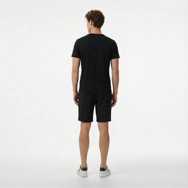  Nautica Erkek Siyah Bermuda