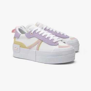  Lacoste L004 Platform Kadın Beyaz Sneaker