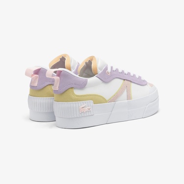 Lacoste L004 Platform Kadın Beyaz Sneaker