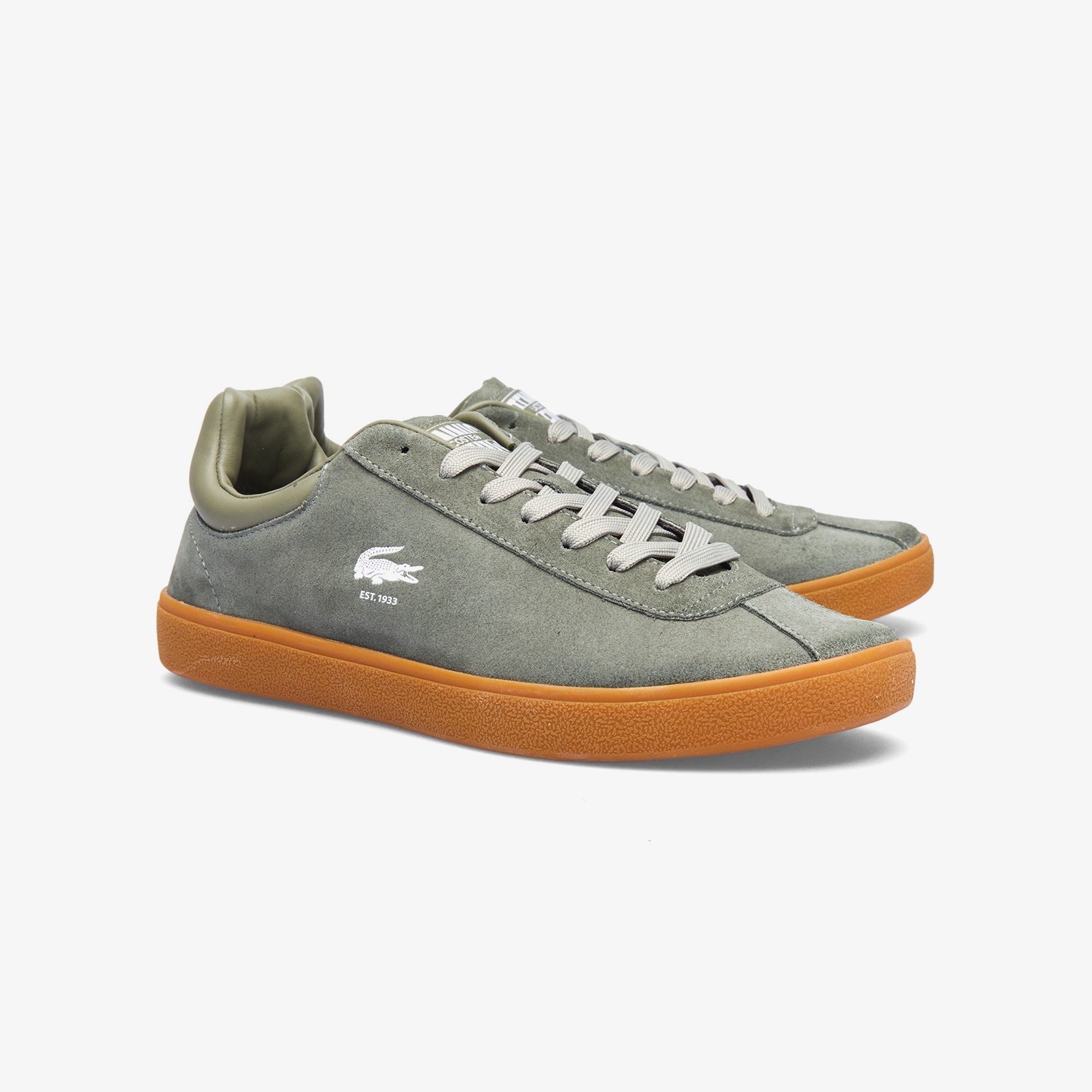 Lacoste Baseshot Erkek Haki Sneaker