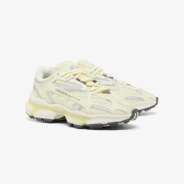  Lacoste L003 2K24 Kadın Açık Sarı Sneaker