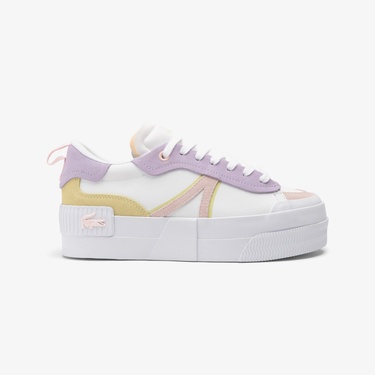  Lacoste L004 Platform Kadın Beyaz Sneaker