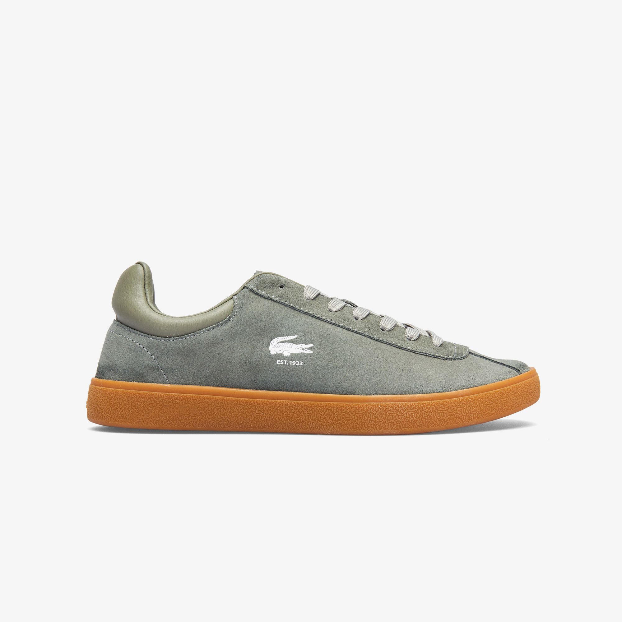  Lacoste Baseshot Erkek Haki Sneaker