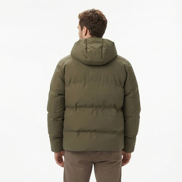  Nautica Erkek Yeşil Regular Fit Mont