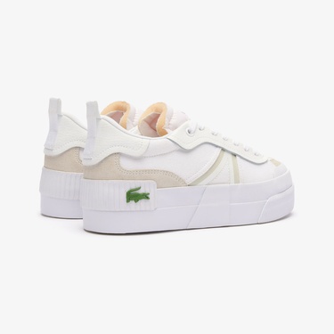  Lacoste L004 Platform Kadın Beyaz Sneaker