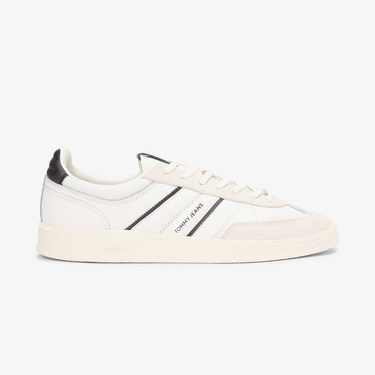  Tommy Hilfiger The Greenwich Erkek Krem Rengi Sneaker