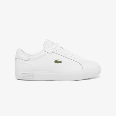  Lacoste Powercourt Kadın Beyaz Sneaker