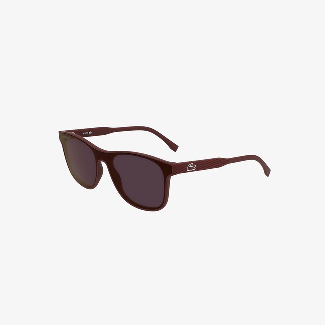  Lacoste Erkek Bordo Güneş Gözlüğü