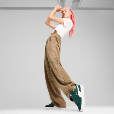  Puma Suede XL Unisex Yeşil Spor Ayakkabı