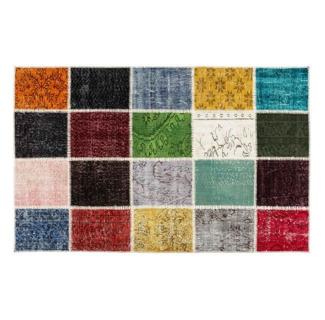  LIMA PATCHWORK HALI RENKLİ 120X180CM