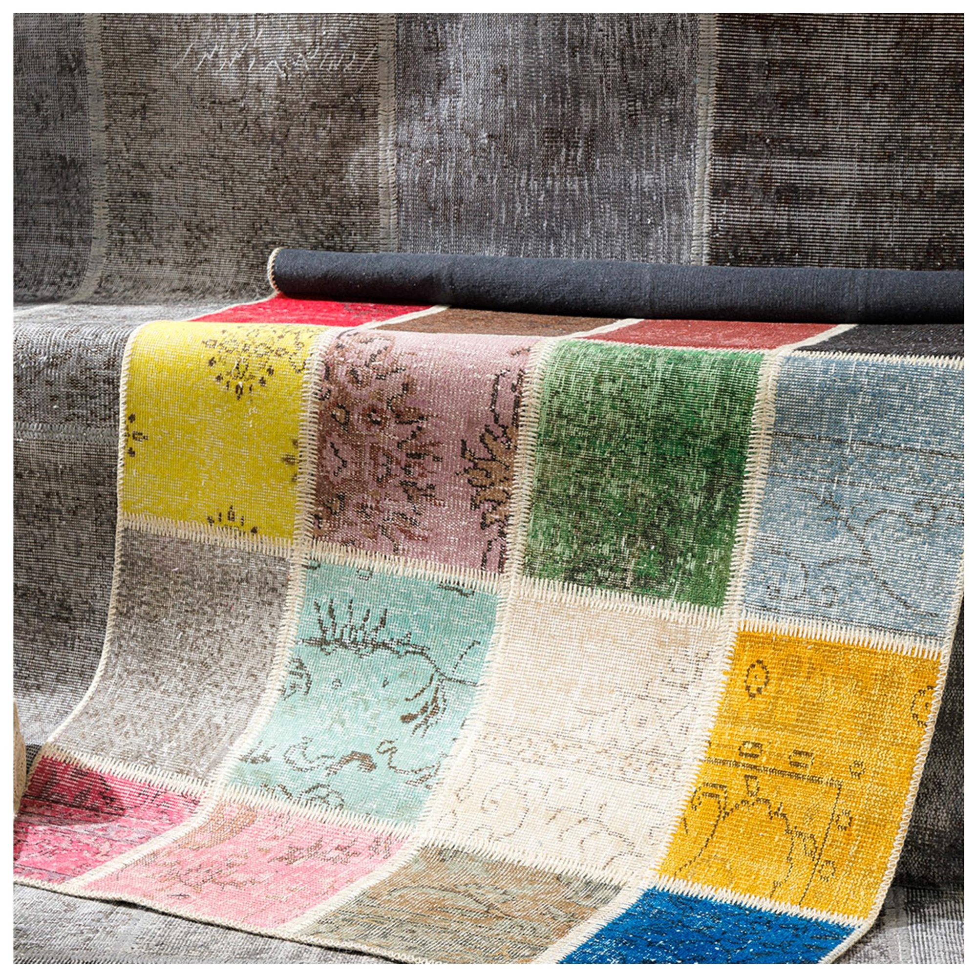 LIMA PATCHWORK HALI RENKLİ 120X180CM