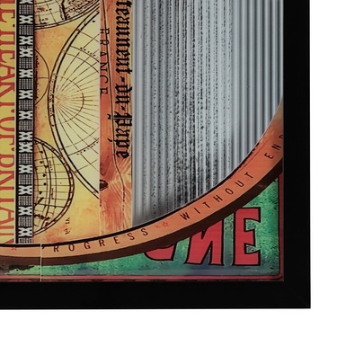  TIMELESS TOWER ÇERÇEVELİ CAM TABLO 60X90CM