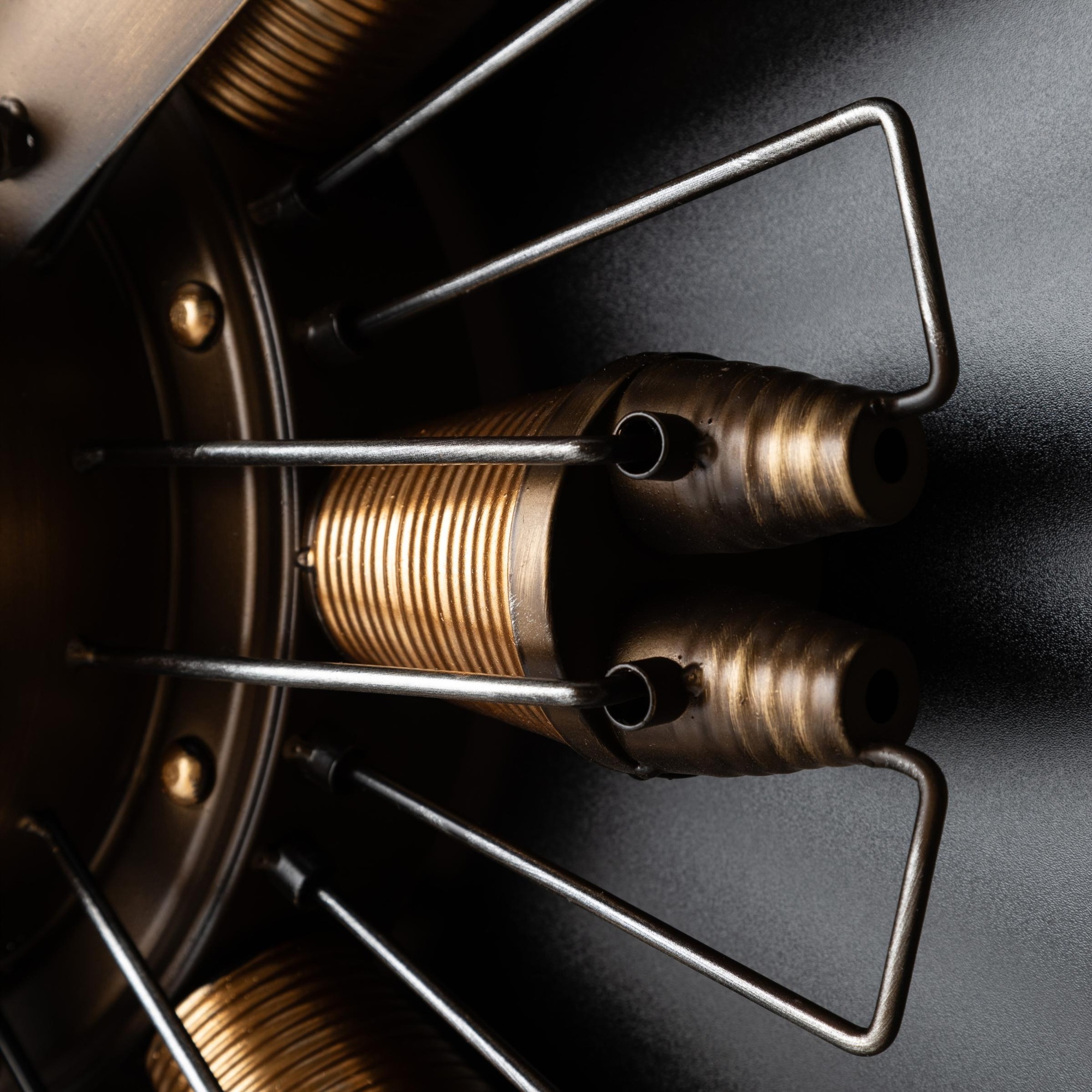 ELICA GOLD DUVAR SAATİ 80X15X96CM